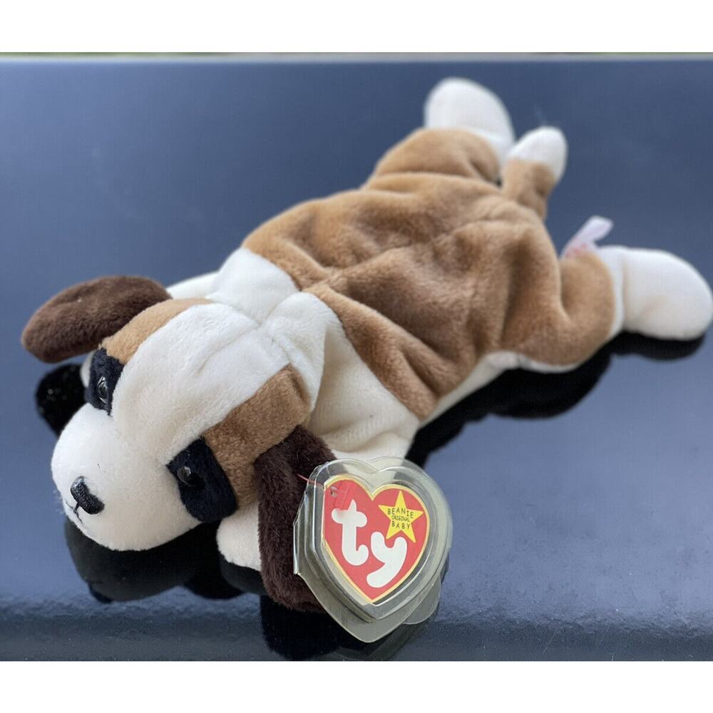 Ty Beanie‎ Baby Bernie The Dog Collectible Plush Retired Vintage 1996